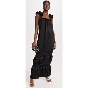 Orire Favori Maxi Dress in Black NWT Size 8
